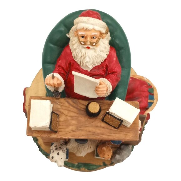 Thomas Nast Inventor Of The American Santa Musical 1992 Christmas Streets Vtg - Picture 3 of 16